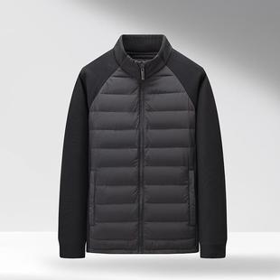 青少年秋冬装轻薄立领白鸭绒羽绒服内胆男孩初中学生超火校服神器