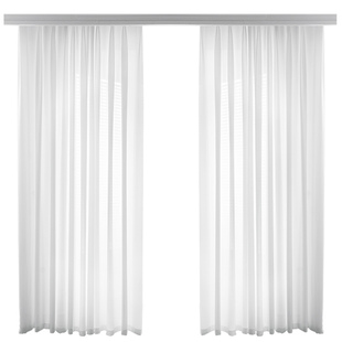 幻影纱窗帘纱帘透光不透人客厅飘窗阳台白色窗纱2022年新款 白纱