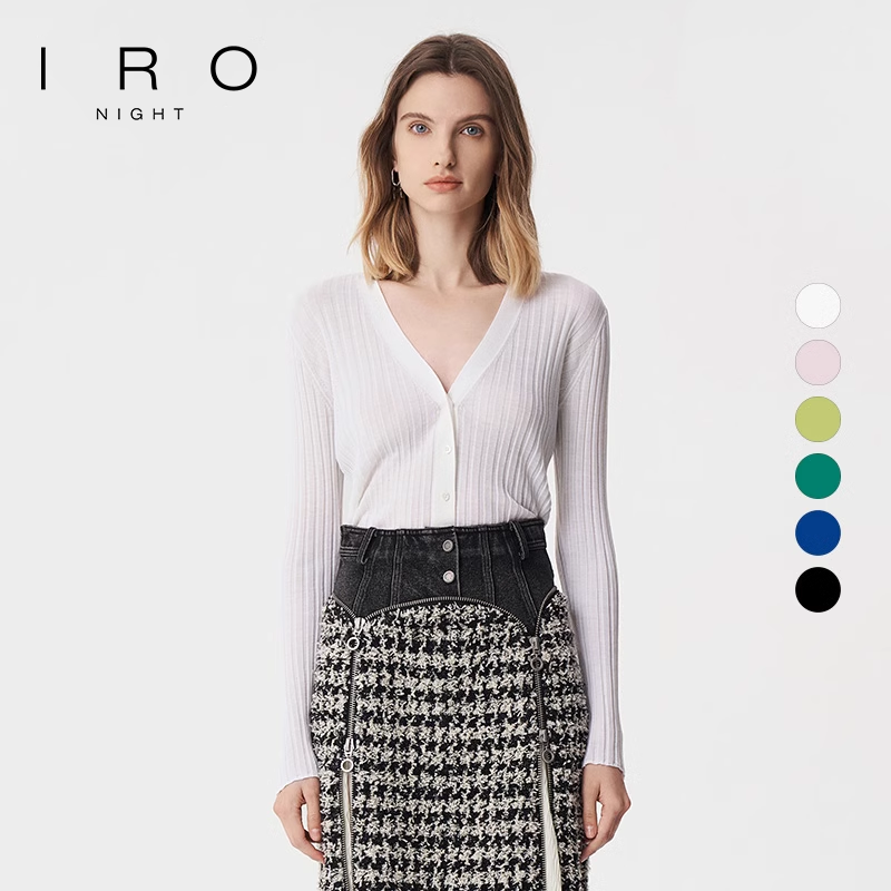 IRONight【露思同款】秋季镂空防晒罩衫薄款开衫针织外套上衣女