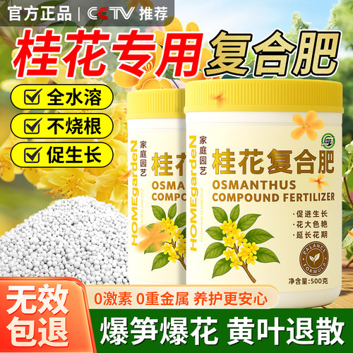 桂花专用肥料复合肥盆栽有机肥
