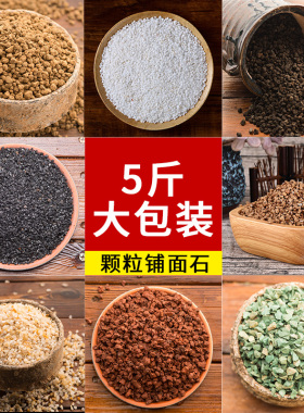 铺面石多肉植物通用颗粒盆栽拌土垫底火山岩绿沸石麦饭石陶粒包邮