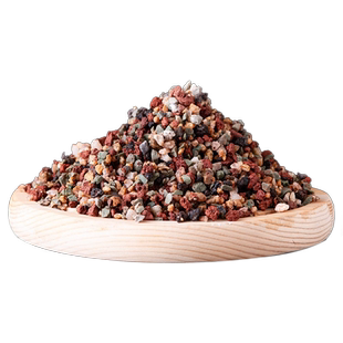 多肉全颗粒土虹彩石植物铺面种植彩虹石麦饭蛭石火山岩兰花营养土