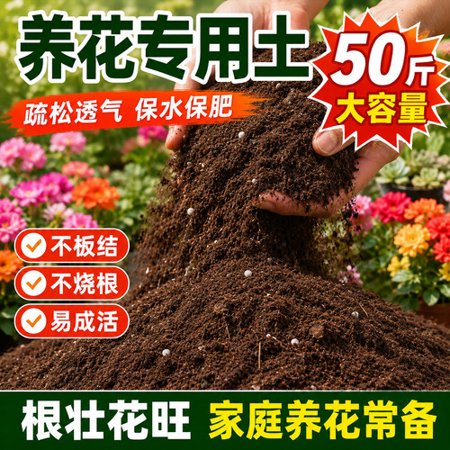 营养土养花通用专用有机种植土壤