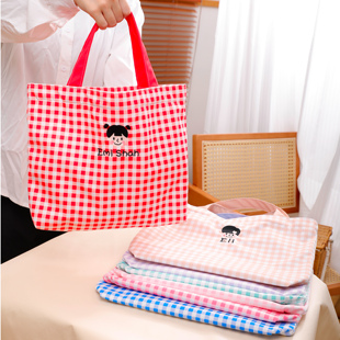 姓名定制刺绣儿童幼儿园衣物防水收纳袋妈咪拉链包宝宝换洗衣物包