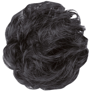 假发髻盘发真发卷发圈女丸子头蓬松盘头神器花苞2023新款妈妈发饰