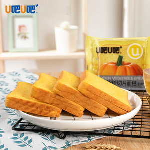 u吧u吧原切南瓜面包吐司零食小吃网红手工点心下午茶蛋糕整箱早餐