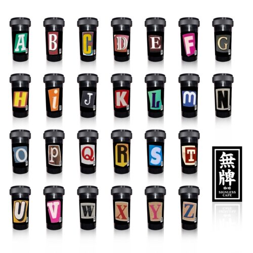 无牌咖啡字母瓶A-M50g精品手冲