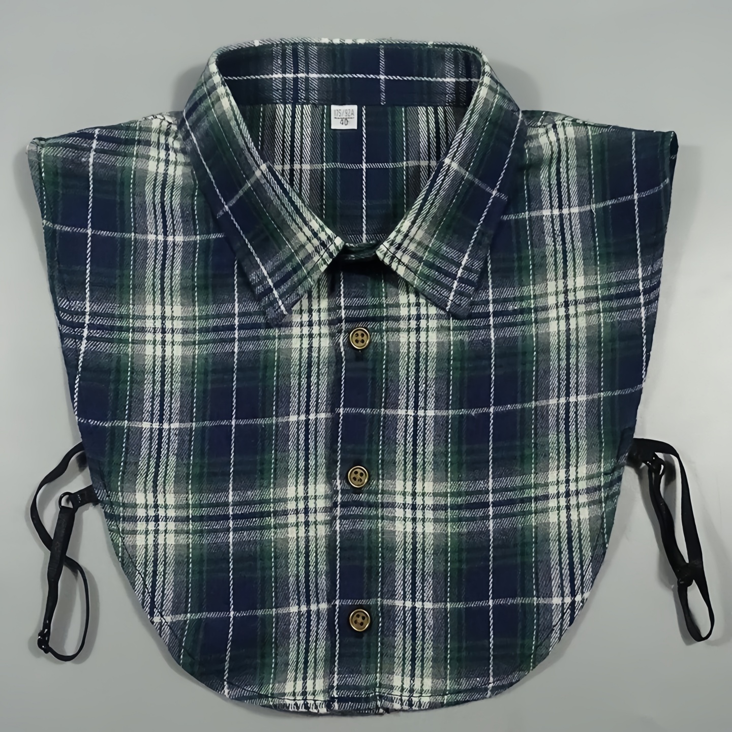 休闲毛衣领文艺复古假领衬衣领男