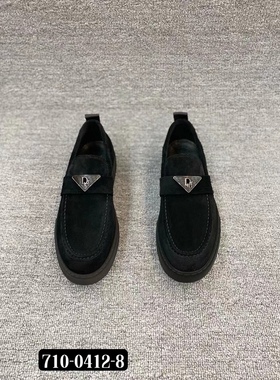 04128欧洲站新款商务休闲新款低帮男士黑色鞋磨砂皮韩版休闲男鞋