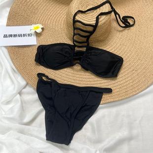 海邊利器 歐美風(fēng)性感bikini比基尼分體泳衣女 折扣 品牌斷碼
