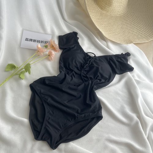 无注册商标欧美风高级感连体泳衣