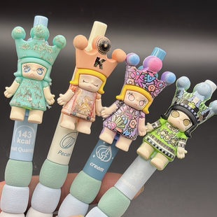 国王公主笔高颜值玩偶造型笔韩版网红稀奇古怪的笔创意小人偶文具