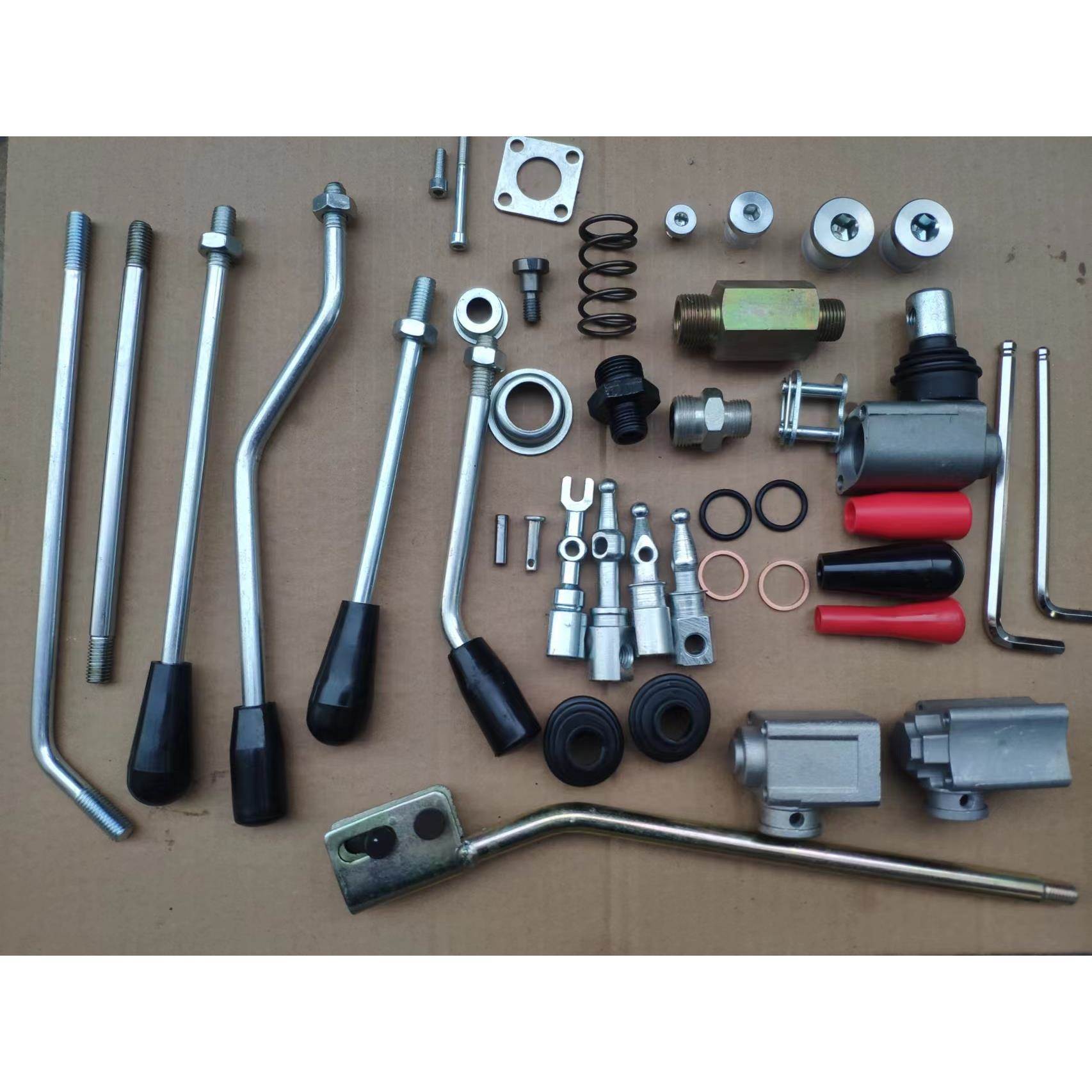 液压多路换向阀分配器支架手柄球操纵杆防尘护套密封圈维修包配件