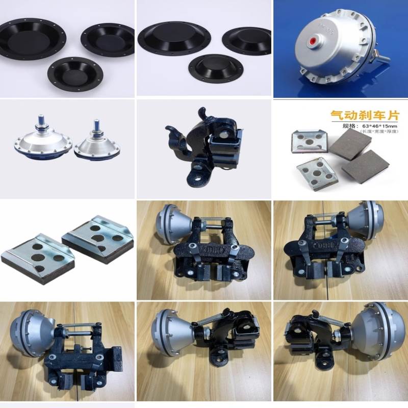 空压碟式制动器DBG DBH气动刹车片摩擦片卡簧式刹车皮分切机