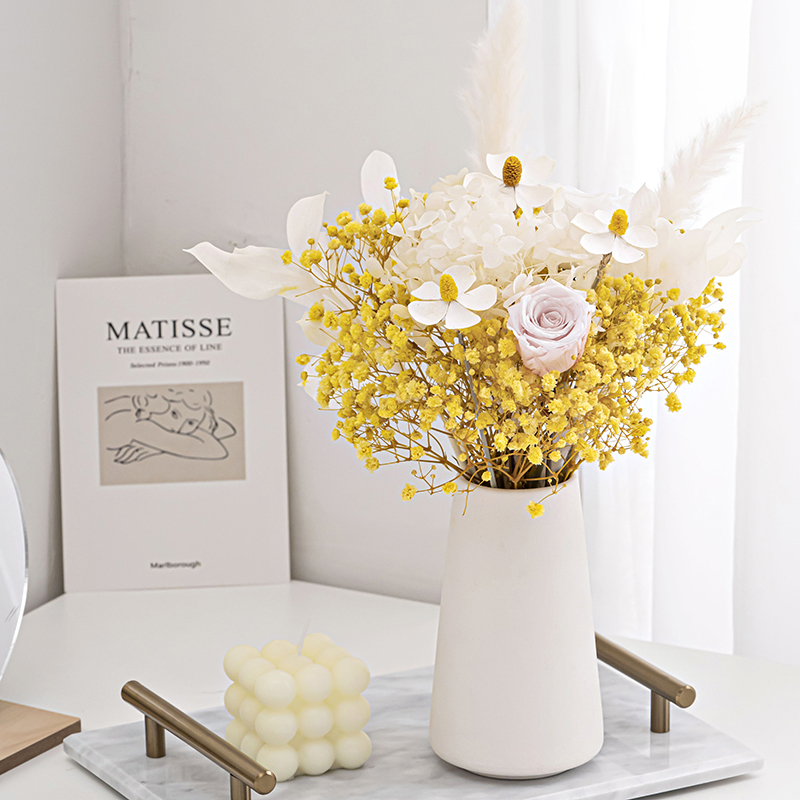 北欧陶瓷花瓶简约陶瓷