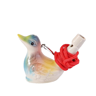 陶瓷水鸟口哨加水鸟叫声景区儿童玩具小鸟哨子挂件幼儿园礼品摆件