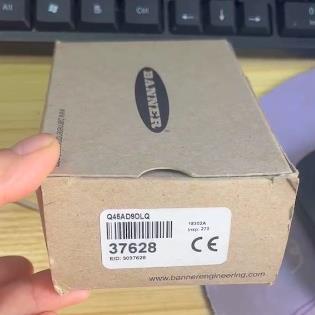 现货原装Banner邦纳Q45AD9DLQ 37628漫反射式光电传感器光电开关