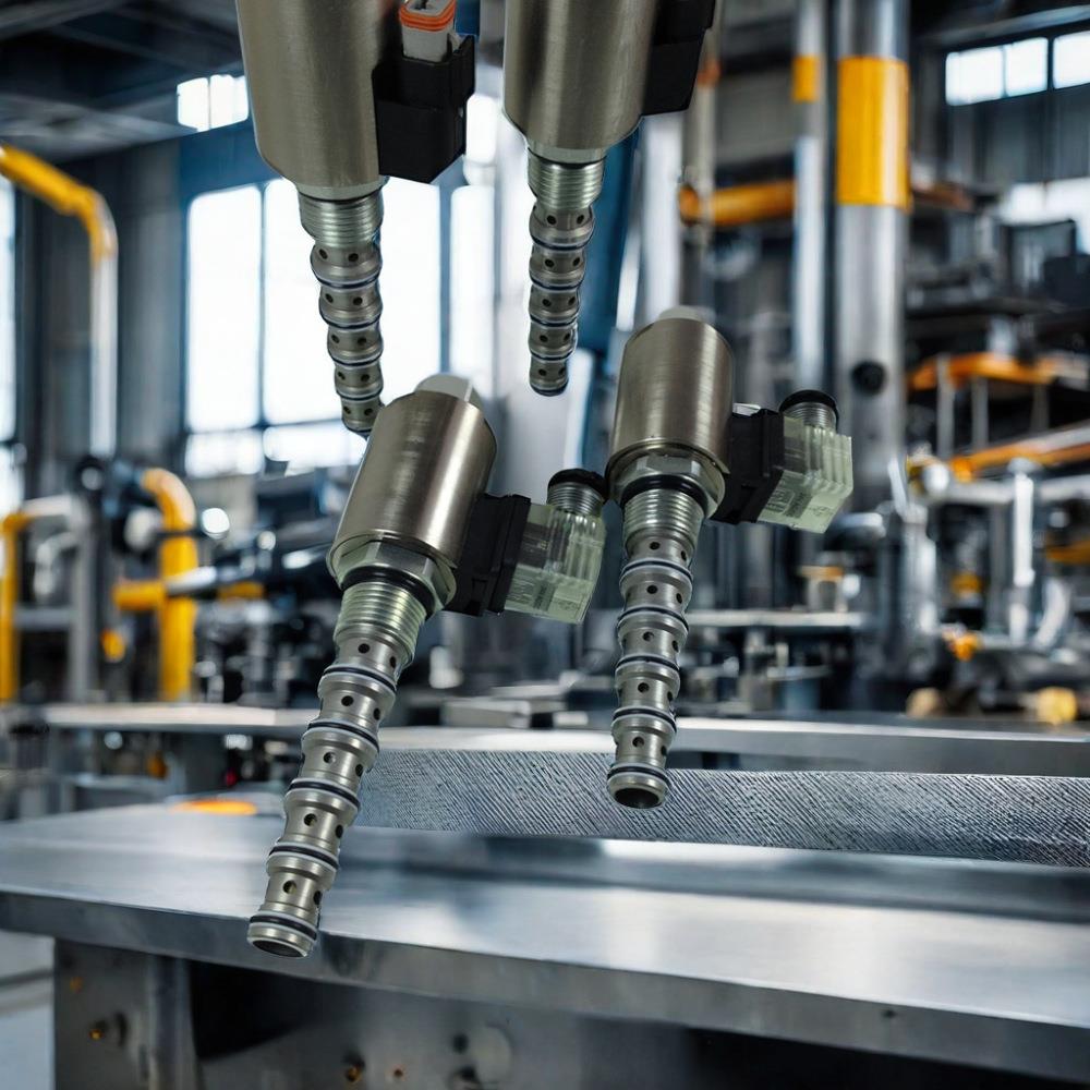 SV12-60 二位六通电磁阀 螺纹插装阀 45LPM 海德佛斯 hydroforce