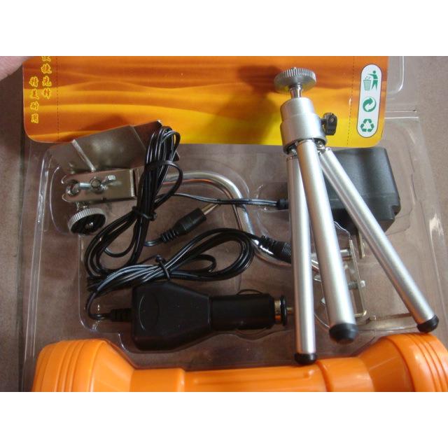 多功能双头夜钓灯,带小灯/蓝光/白光/可装钓箱/锂电充电LED钓鱼灯