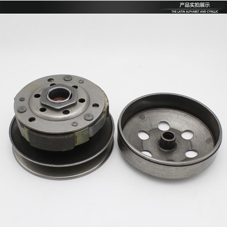 踏板摩托车豪迈 光阳 GY6-50 60 80后皮带轮后皮带盘后驱动轮总成