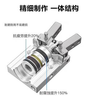 SMC手指气缸MHC2 20D 10D机械手夹具气缸MHZ2气动夹爪气缸MHZL2