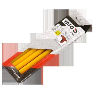 YATO 透明52件 热熔胶棒11.2x200mm高粘热融胶枪胶棒强力手工胶条