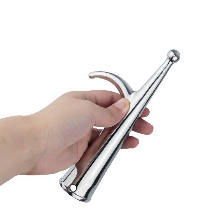 316不锈钢船用停镐船篙头游艇五金配件快艇船钩船橡皮艇配件跨境