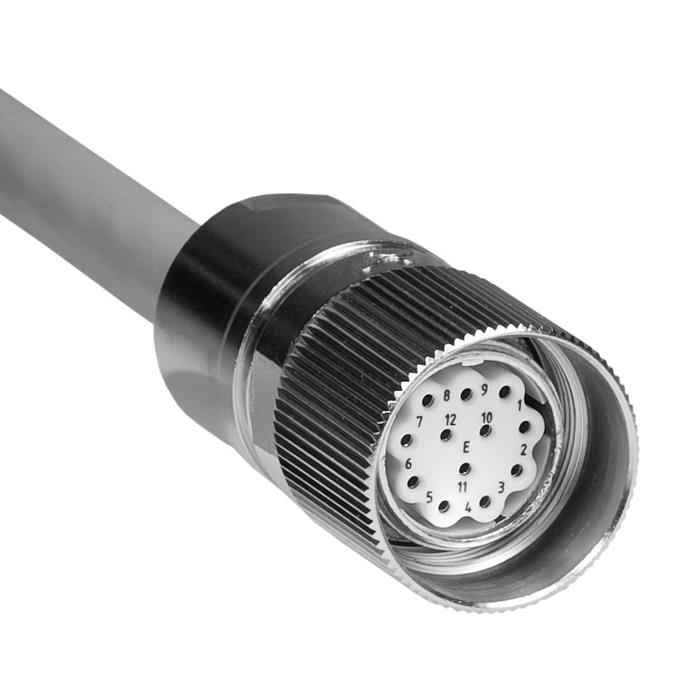 施迈赛12芯线缆A-K12P-M23-S-G-5M-GY-1-X-X-1-2568/2965;10M;20M