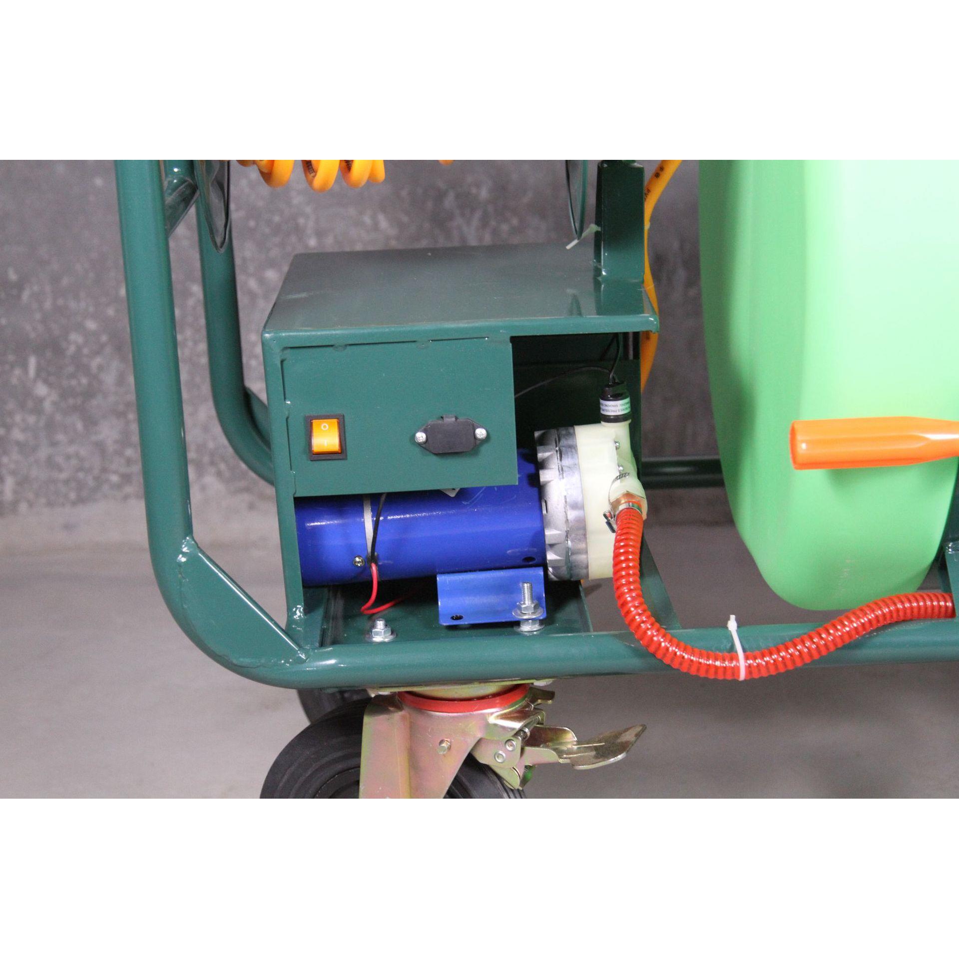 手推式电动消毒机 高压养殖打药机 消毒喷雾器 四轮喷雾机