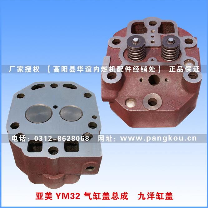 亚美柯32 YM32气缸盖总成（常通1125新式） 柴油机缸盖总成