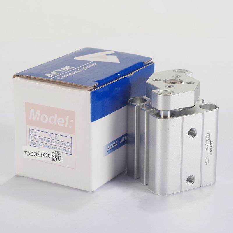 AirTac/亚德客气动导杆型薄型气缸TACQ16 20 25 32X10/20/30/40S