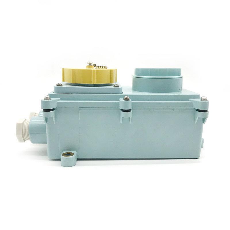 带锁开关插座IMPA 792771船用IEC标准双插座RSIL2-2防水黄色