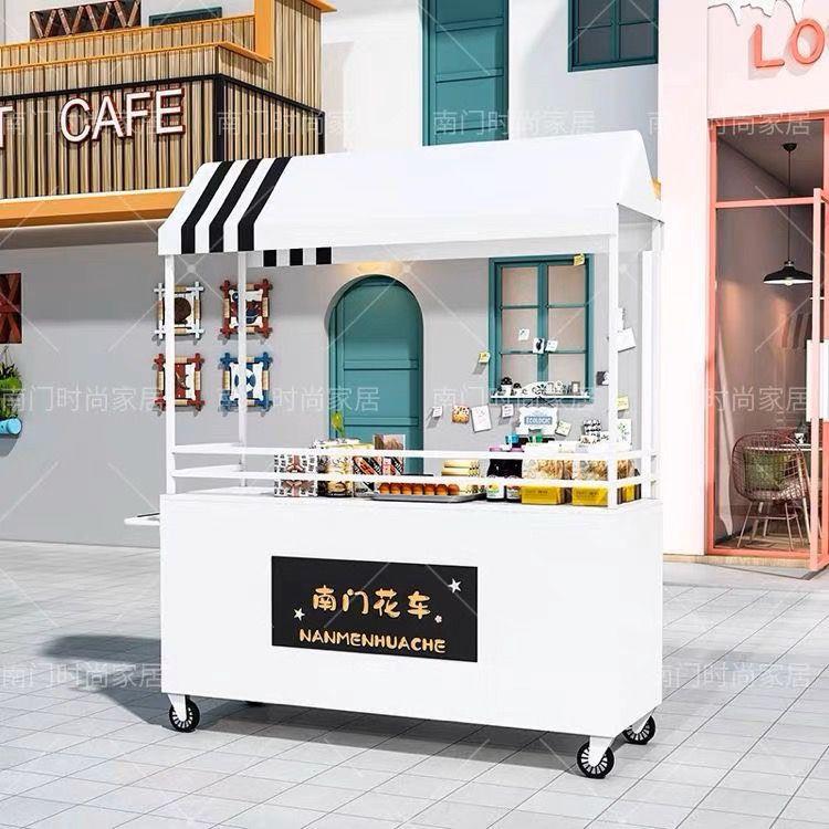 户外展示架促销台夜市摊位车移动式手推车流动花车摆摊网红小推车