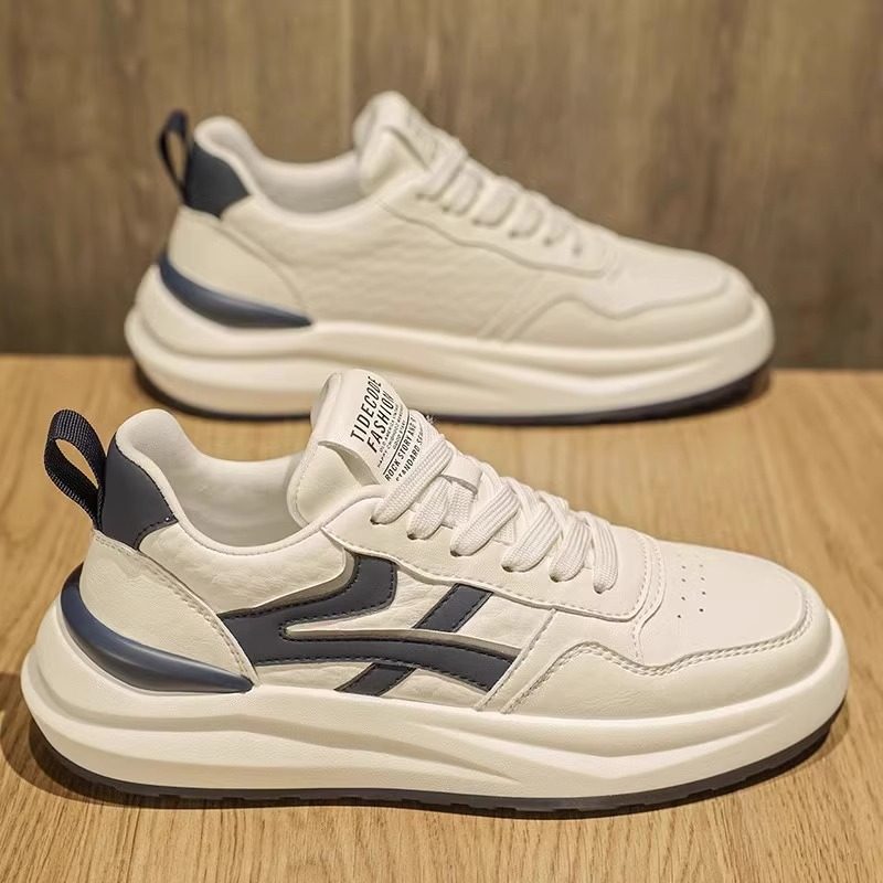 男鞋秋季透气2025新款休闲小白鞋子潮鞋阿甘跑步运动鞋男士老爹鞋,流行男鞋,老爹鞋,淘宝优惠券,粉丝福利购,淘宝优惠卷