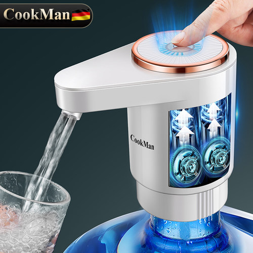 电动桶装水抽水器双泵静音出水