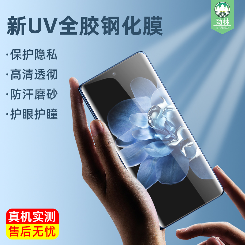 mixfold4小米钢化膜防偷窥高清UV