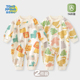 新款 婴幼儿男女秋装 新生宝宝连体衣纯棉睡衣春秋款 婴儿衣服春秋季
