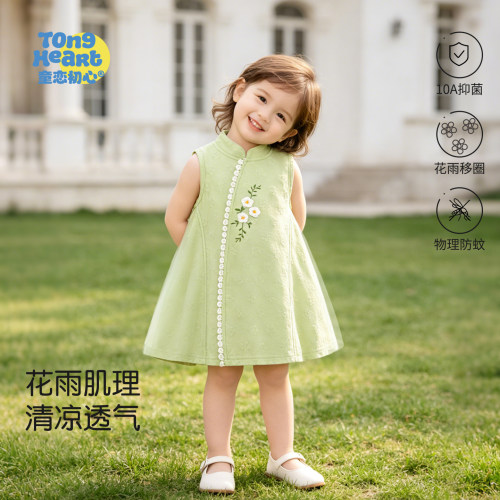 宝宝连衣裙夏季裙子国风公主裙