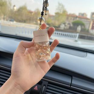 饰汽车专用挂式 高档车载香水挂件车内香薰持久淡香氛女车用装 吊坠