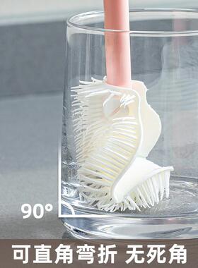可折叠杯子刷360度清洁多功能破壁机专用缝隙刷小瓶口专用奶瓶刷