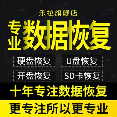 U盘相机内存sd卡文件照片数据恢复远程电脑固态机械移动硬盘修复
