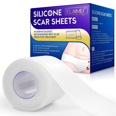 1 Roll Invisible Silicone Scar Sheets Self-Adhesive Scar Cov