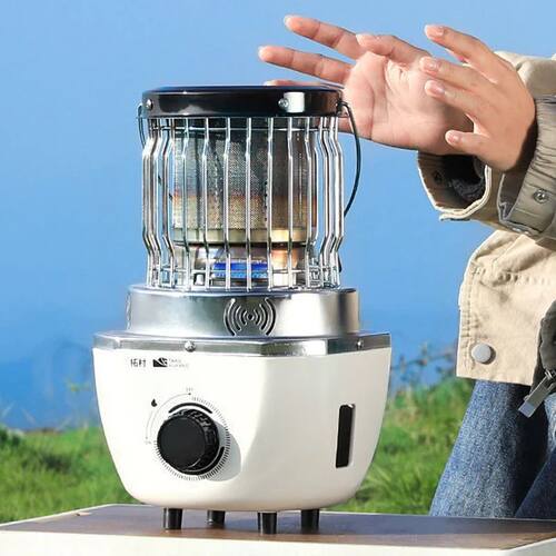 Mini Gas Heater & Stove Outdoor Portable Card Heating Stove