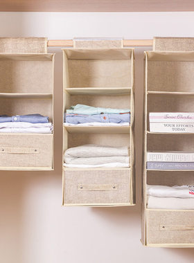 10 layers clothes hanging bags organizer storage cabinet