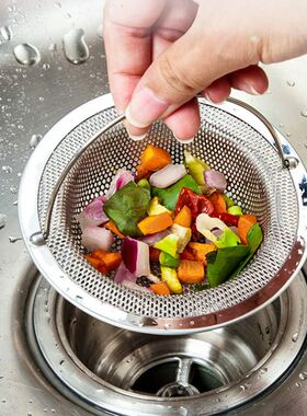 2 Pcs Stainless Steel Kitchen Sink Drain Strainer, Anti-Clog
