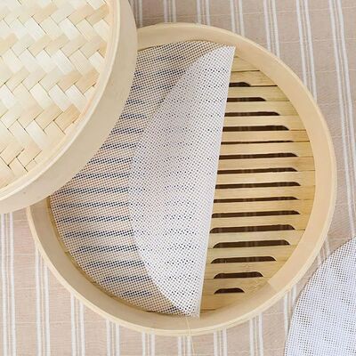 10Pcs Silicone Steamer Liners Non-stick Reusable Dehydrator