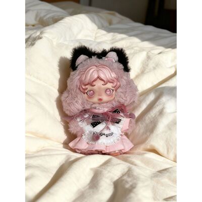 SKULLPANDA光织园漫煦女仆套装搪胶公仔sp娃衣可爱超萌仅娃衣