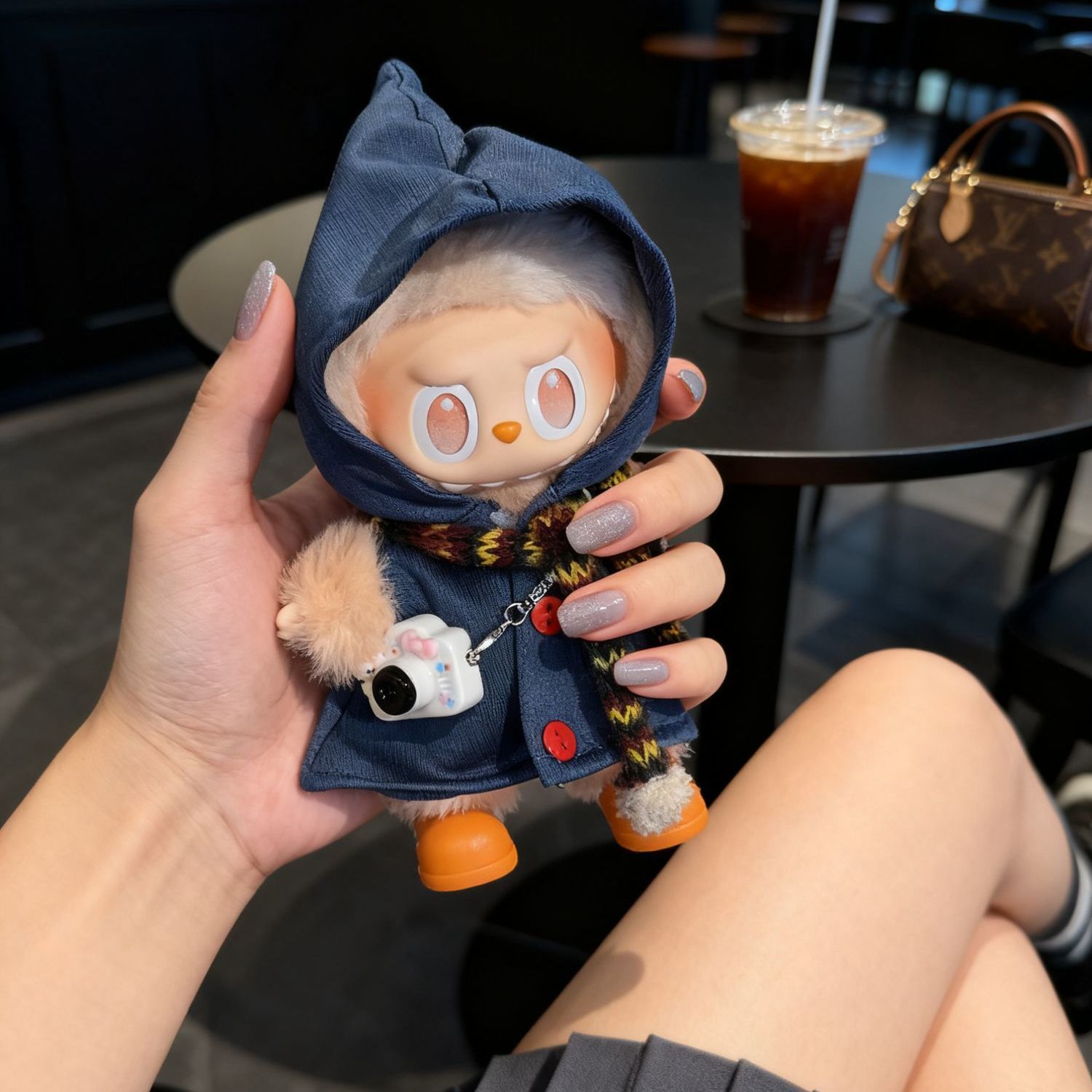 拉布布17cm娃衣一二三代搪胶公仔换装衣服