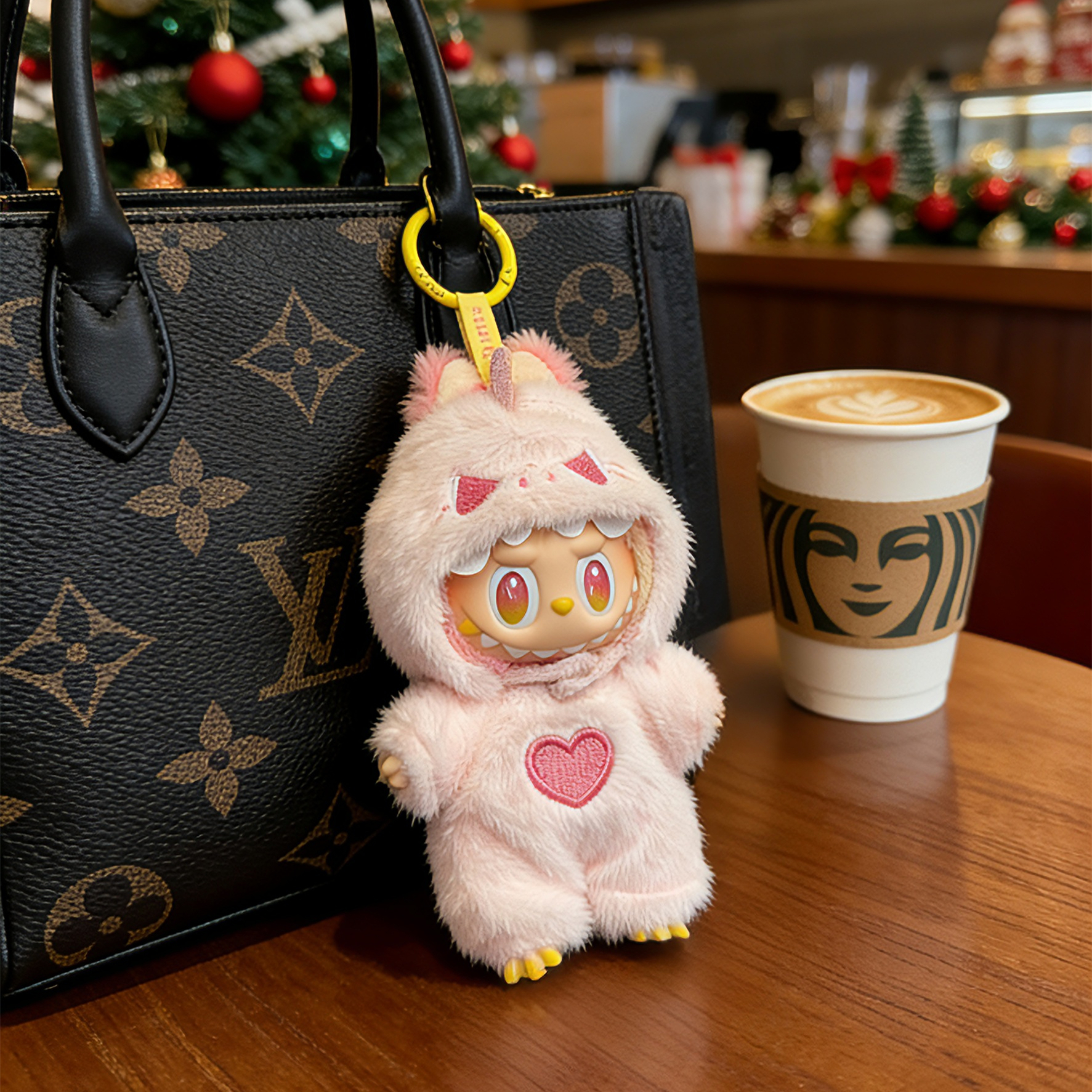 【暖冬限定】labubu娃衣一二三代通用拉布布衣服换装可爱毛绒恐龙