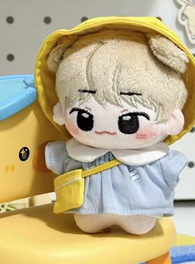 10cm娃衣幼稚园校服可爱超萌棉花娃娃努努海星体正常体自嘲熊衣服